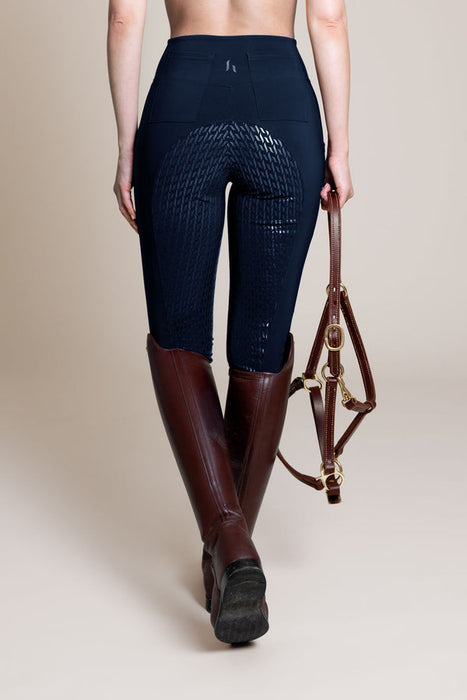 Harpa Elastische Reithose Navy