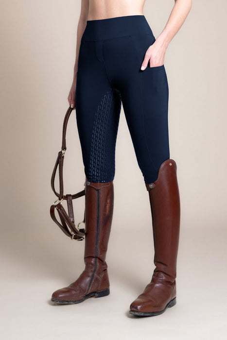 Harpa Elastische Reithose Navy