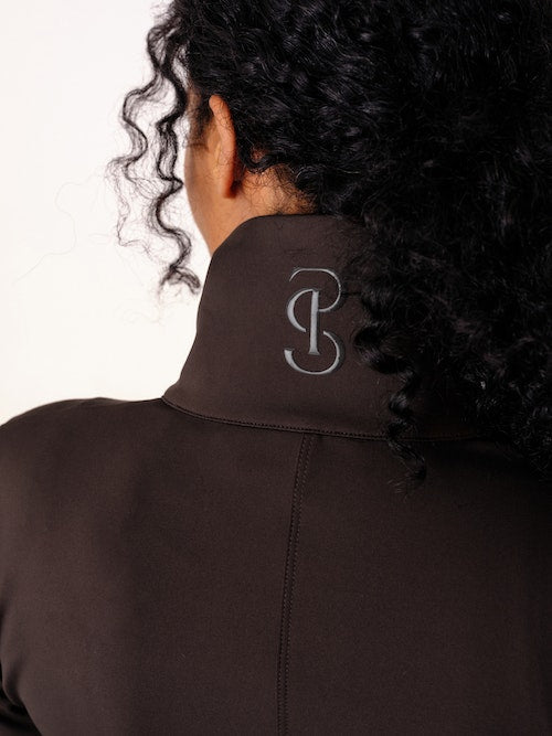 PS of Sweden Mae Sweatjacke Dark Brown