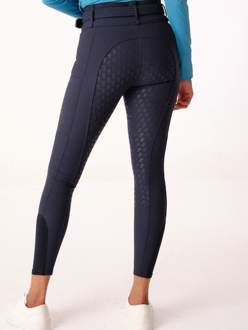 Britney Vollgrip Winterreithose Navy