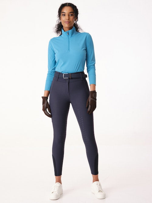 Britney Vollgrip Winterreithose Navy