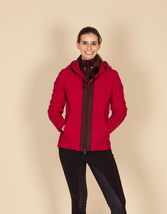 Winterjacke pink/bordeaux Harpa