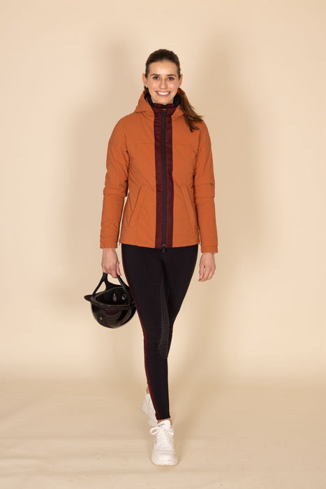 Winterjacke yam/bordeaux Harpa