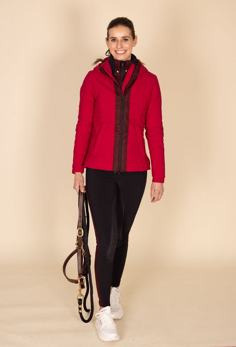 Winterjacke pink/bordeaux Harpa