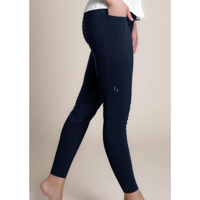 Harpa Elastische Reithose Navy