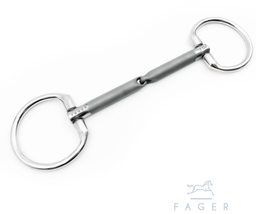 Kasper Sweet iron Unterlegtrense fixierte Ringe
