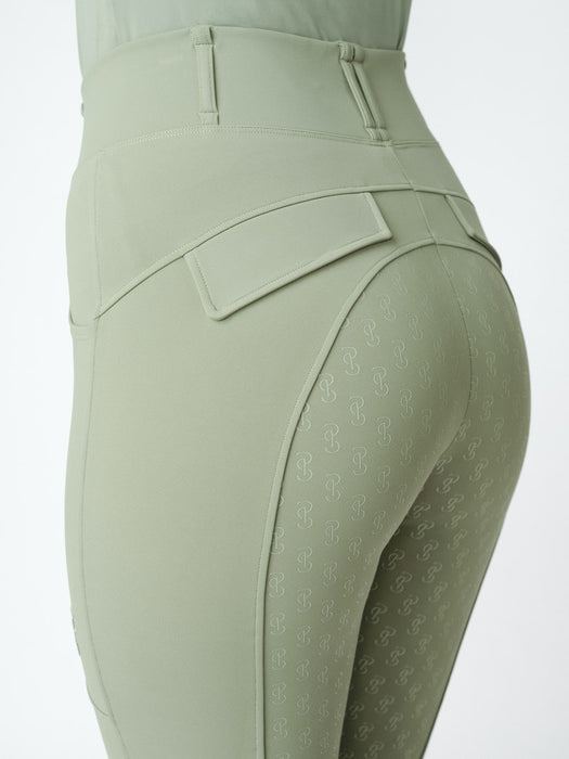 PSofSweden Reitleggings Juliette Khaki Green