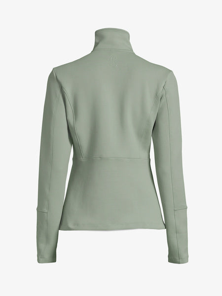PS of Sweden Fleur Sweatjacke Khaki Green