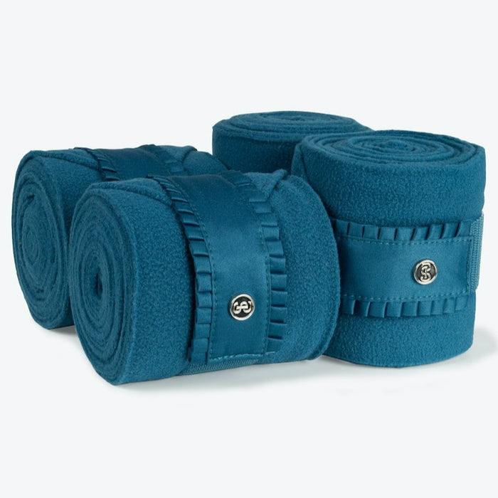Bandage Diamond Ruffle Petrol Blue (Polo)
