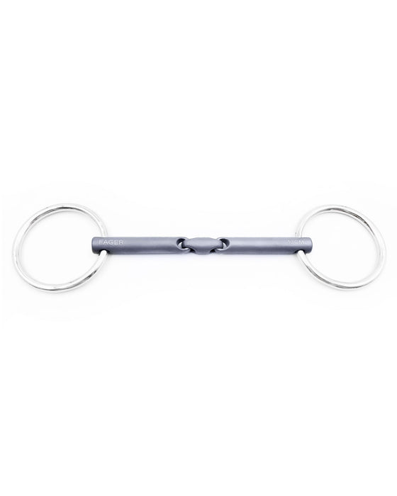 Madeleine Titan Unterlegtrense doppelt gebrochen lose Ringe