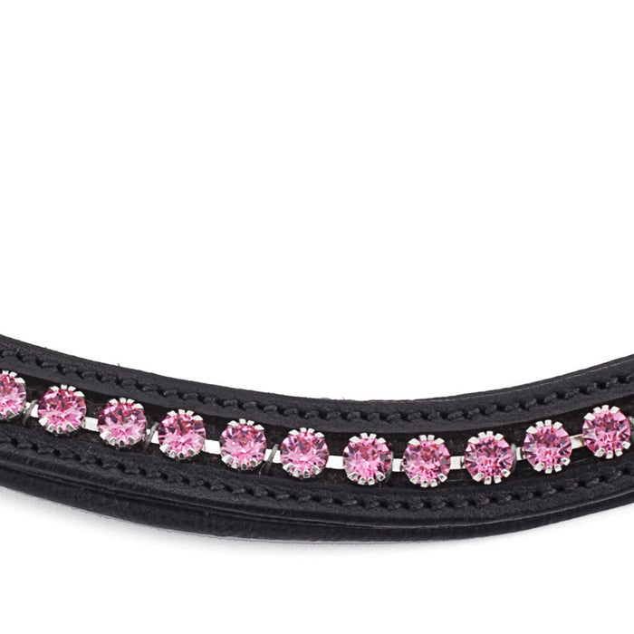 Comfort Lux Stirnriemen Swarovski Rosa