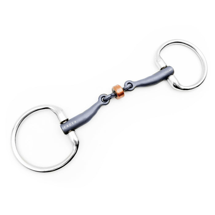 Stephanie Titan Unterlegtrense Feste Ringe