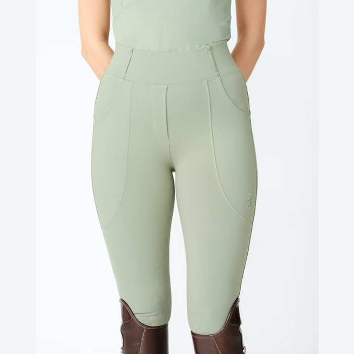 PSofSweden Reitleggings Juliette Khaki Green