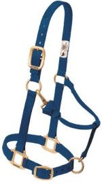 Nylonhalfter Jährling navy