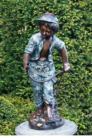 Bronze 'Boy with Stick' 66cm