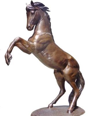 Bronze 'Horse Buttress' 230cm