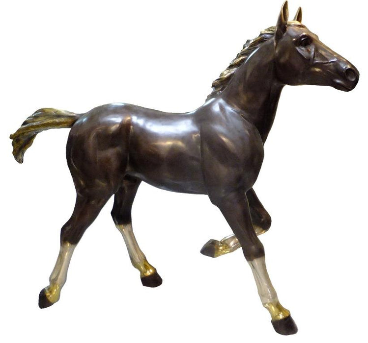 Bronze 'Horse Running small' 113cm